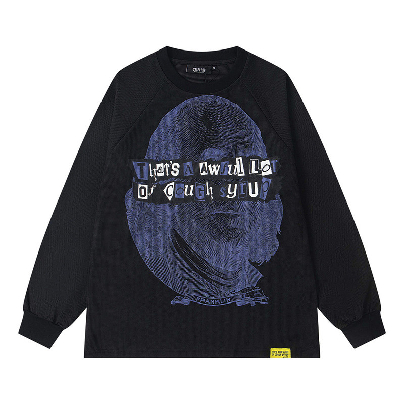 Áo thun nam chất liệu Trapstar Walff Áo thun dài tay