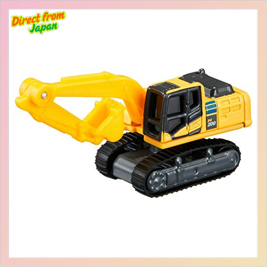 [Direct from Japan] TOMICA TAKARA TOMY "TOMICA №9 KOMATSU Hydraulic Excavator Model PC200-10 (Box)" 