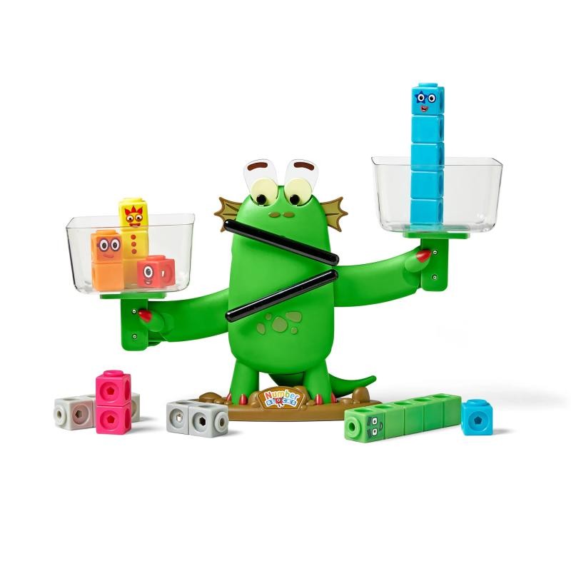 Numberblocks Khối kỹ thuật số blockzee Bộ cân bằng Trẻ em Toán học Khai sáng Đồ chơi giáo dục Mầm no