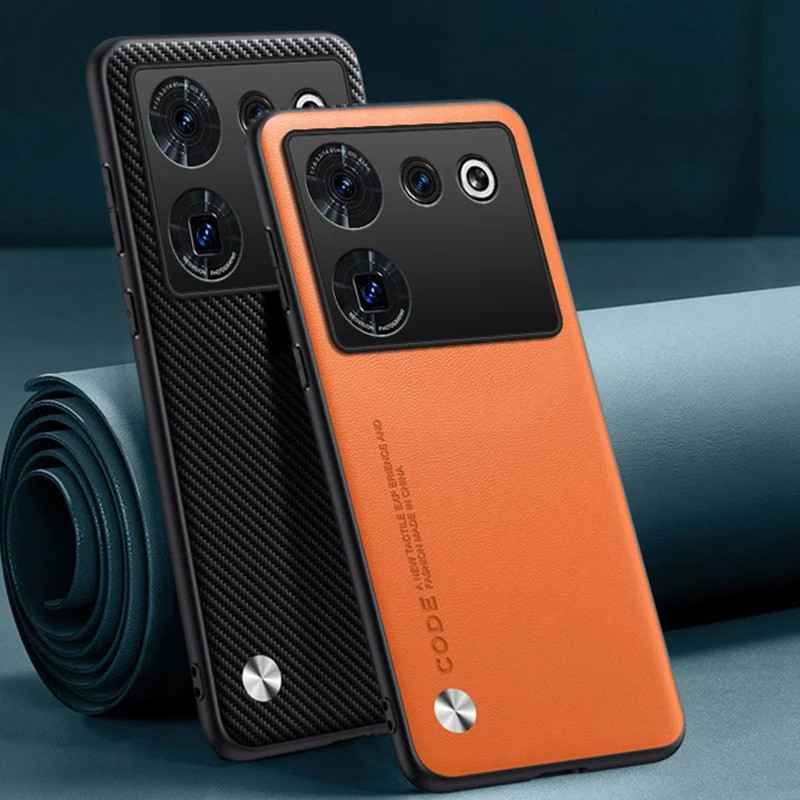 Ốp Da PU Sang Trọng Cho Nubia Z50 Ultra Ốp Lưng Silicon Mờ Chống Sốc Toàn Bộ Bảo Vệ Camera Vỏ Điện T