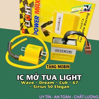 ic mở tua LIGHT 5 chân cho xe Wave Dream Cub 67 Sirius 50 Elegan tặng mobin sườn >>