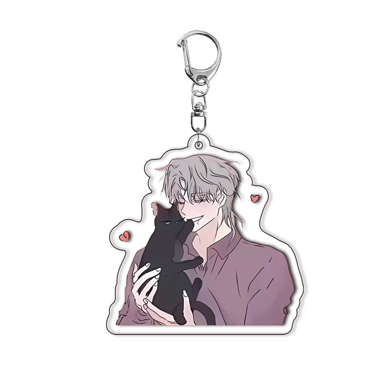 Animation Night By The Sea Main Character Key Chain Keychains For Kim Euihyun Yeo Taeju Accessories 