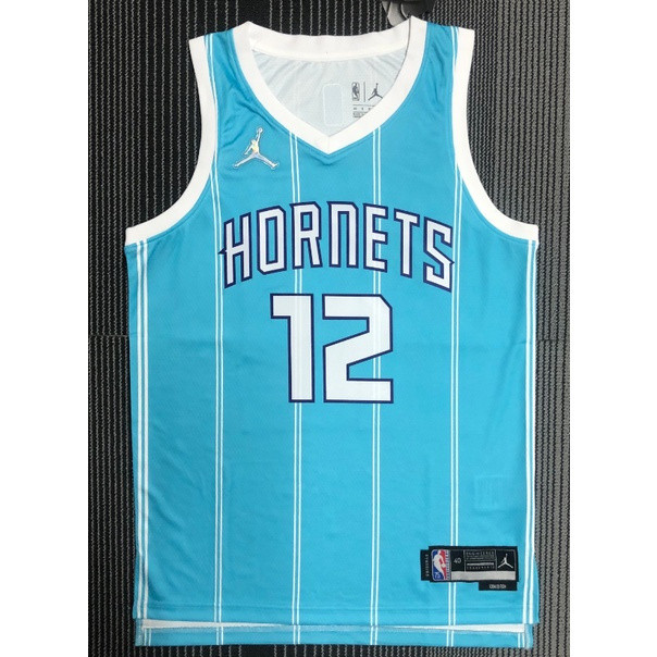 Áo đấu NBA Charlotte Hornets 2025 - Kiểu ép nóng, phiên bản Oubre Jr.