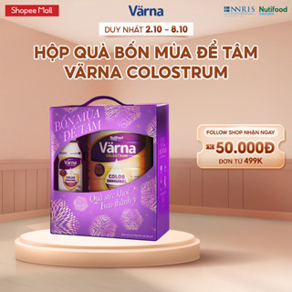 Hộp quà Bốn Mùa Để Tâm Varna Colostrum