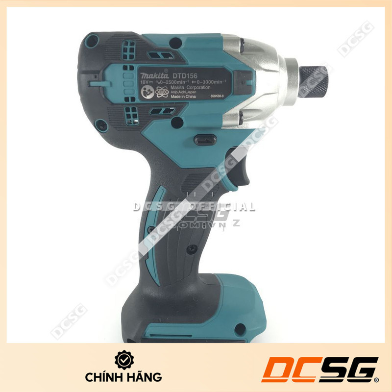 Máy vặn vít 155N.m dùng pin 18V Makita DTD156Z (không pin sạc) [ DCSG ]