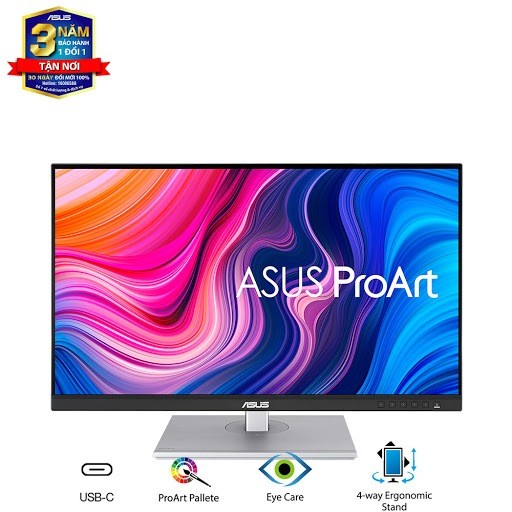 Màn hình LCD Asus 27" PA279CV (3840x2160, IPS, 60Hz) - Bảo hành 36 tháng