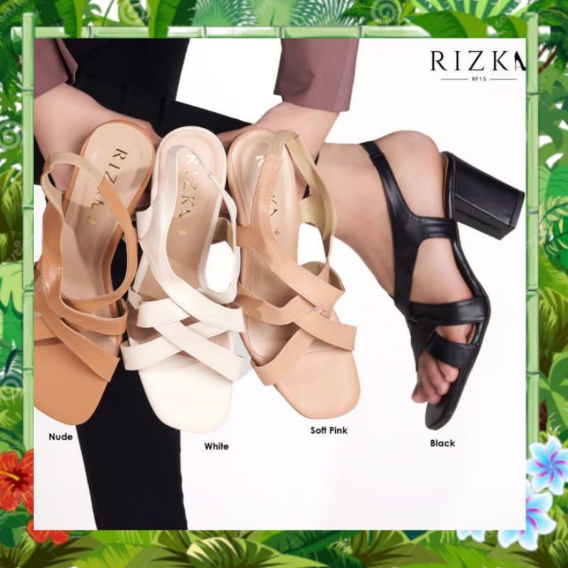 YC2 ZIANA HEELS CỦA RIZKA KASUT PEREMPUAN THỜI TRANG NỮ SHOYC2 KASUT WANITA OTD HEELS KASUT TINGGI N