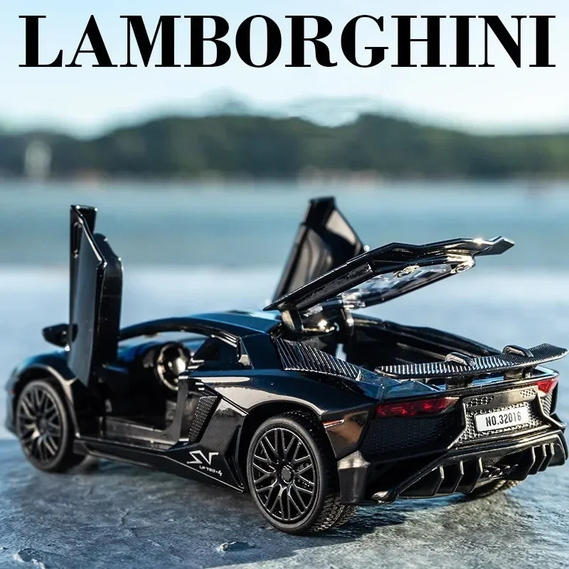 1: 32 Lamborghinis SV LP750-4 Hợp Kim Xe Thể Thao Mô Hình Diecast & Đồ Chơi Kim Loại Xe Mô Phỏng Bộ 