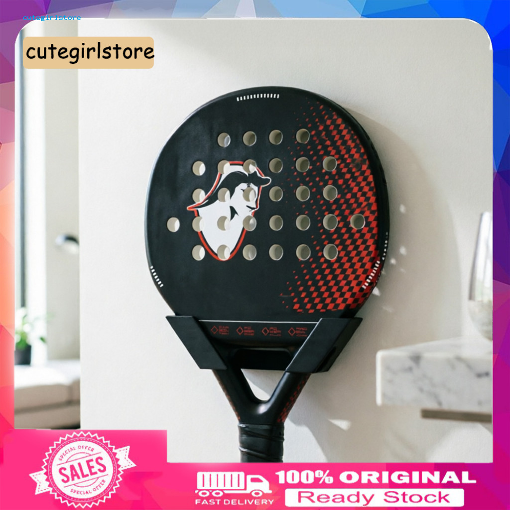Cute _ Padel Vợt Giá Để Đồ Móc Treo Vợt Padel Đa Năng Giá Đỡ Với Cốc Hút Mạnh Cho Hàng Rào Thủy Tinh