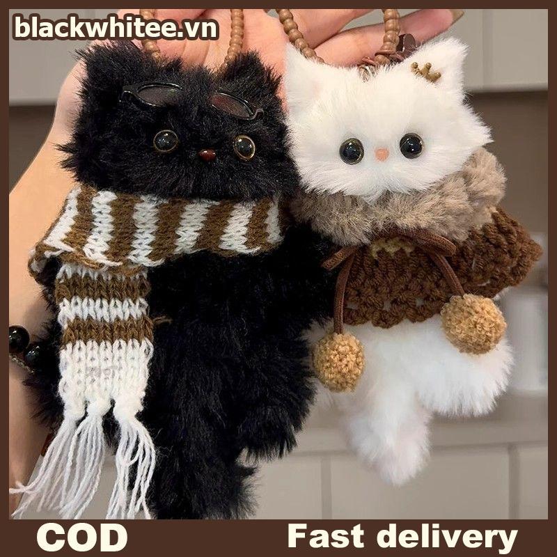 BWHTE Kawaii Sang Trọng Mèo Con Mặt Dây Chuyền Handmade Tự Làm Chất Liệu Paage Bé Gái Đồ Chơi Trẻ Em