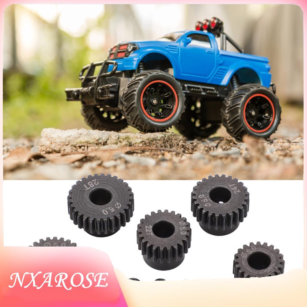 Nxarose Bánh răng bánh răng động cơ DAUZ RC 48DP với vít đồng hồ máy cho xe tải 1/10