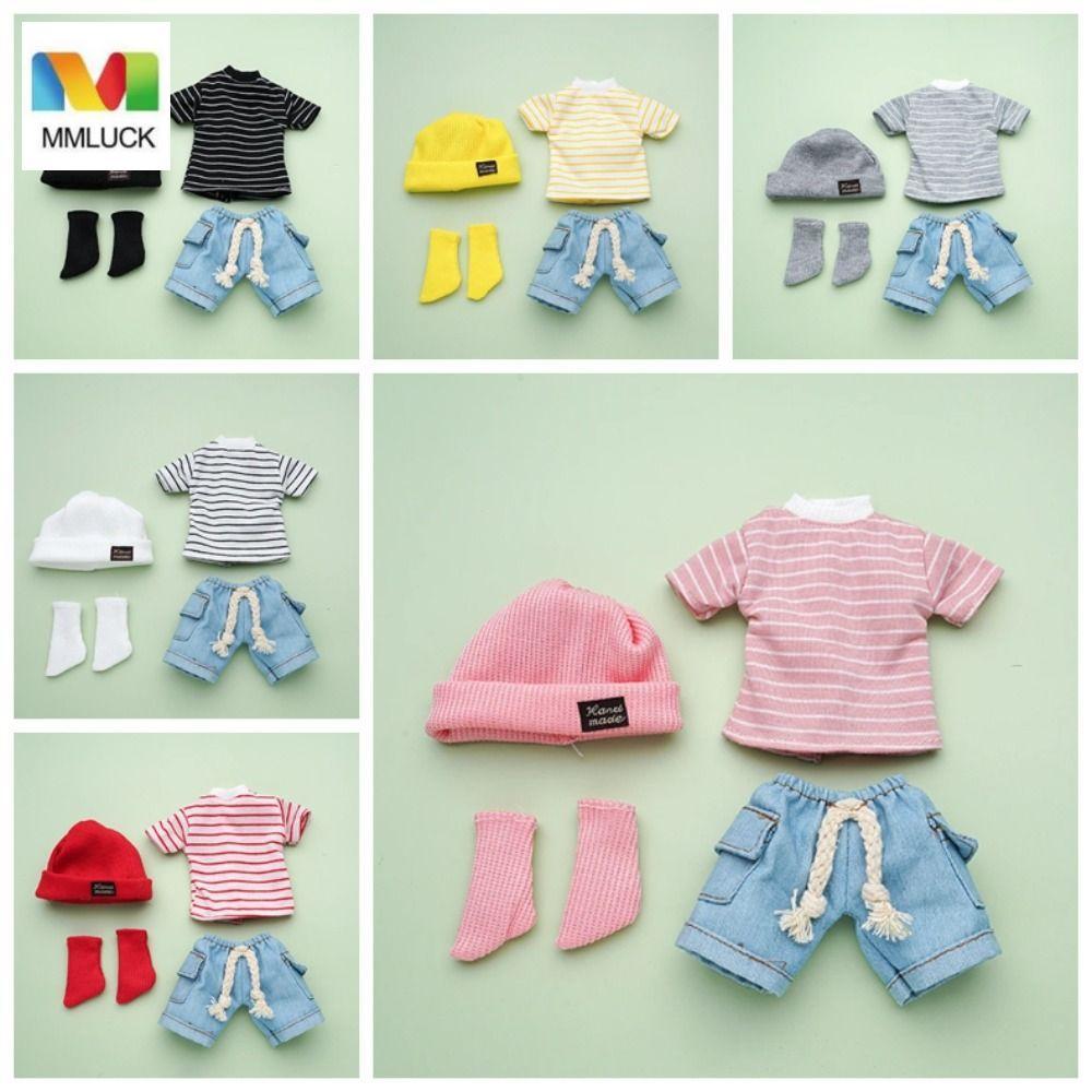 MMLUCK 30cm Quần Áo Búp Bê, Vải Búp Bê Nhiều Màu Sắc Thích Hợp Cho Quần Áo Búp Bê 12 Inch, Váy Quần 