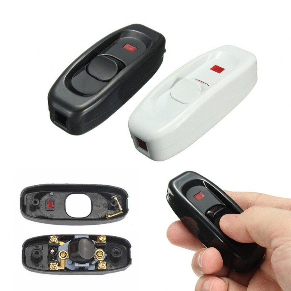 [DOLLDOLL-VN]Switch Accessories Plastic Desk Lamp Buttons Inline Light Buttons Switch