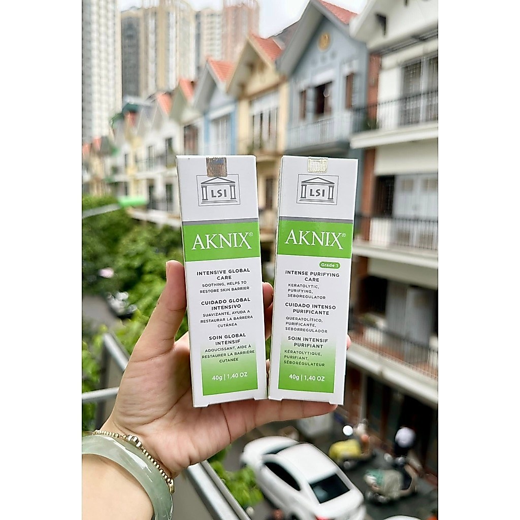 [Hàng công ty] Kem dưỡng Cho Da Mụn Aknix Intensive Global Care - Aknix Intense Purifying Care 40g