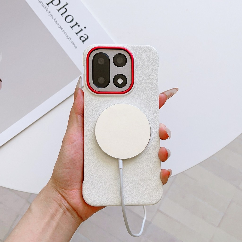 Ốp điện thoại bảo vệ không khung da cho OnePlus 15 13S 13T OnePlus Ace5Pro Ace6 Vỏ chống sốc