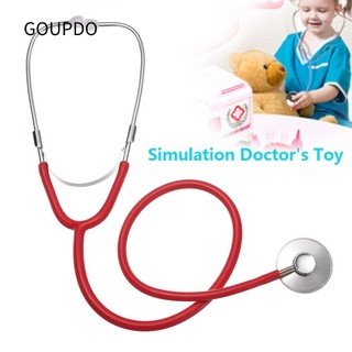  GOUPDO Nhựa Ống Nghe Quà Tặng Mô Phỏng Thuốc Gia Đình Trò Chơi Cha Mẹ-Con Trẻ Em Mô Phỏng Đồ Chơi Bác Sĩ 
