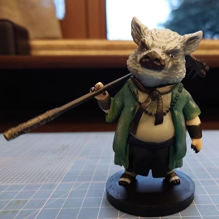 Huyền thoại đen Ngộ Không Handmade Anh trai cao cấp Zhu Bajie Hand Tour huyền thoại đen Ngộ Không Rơ