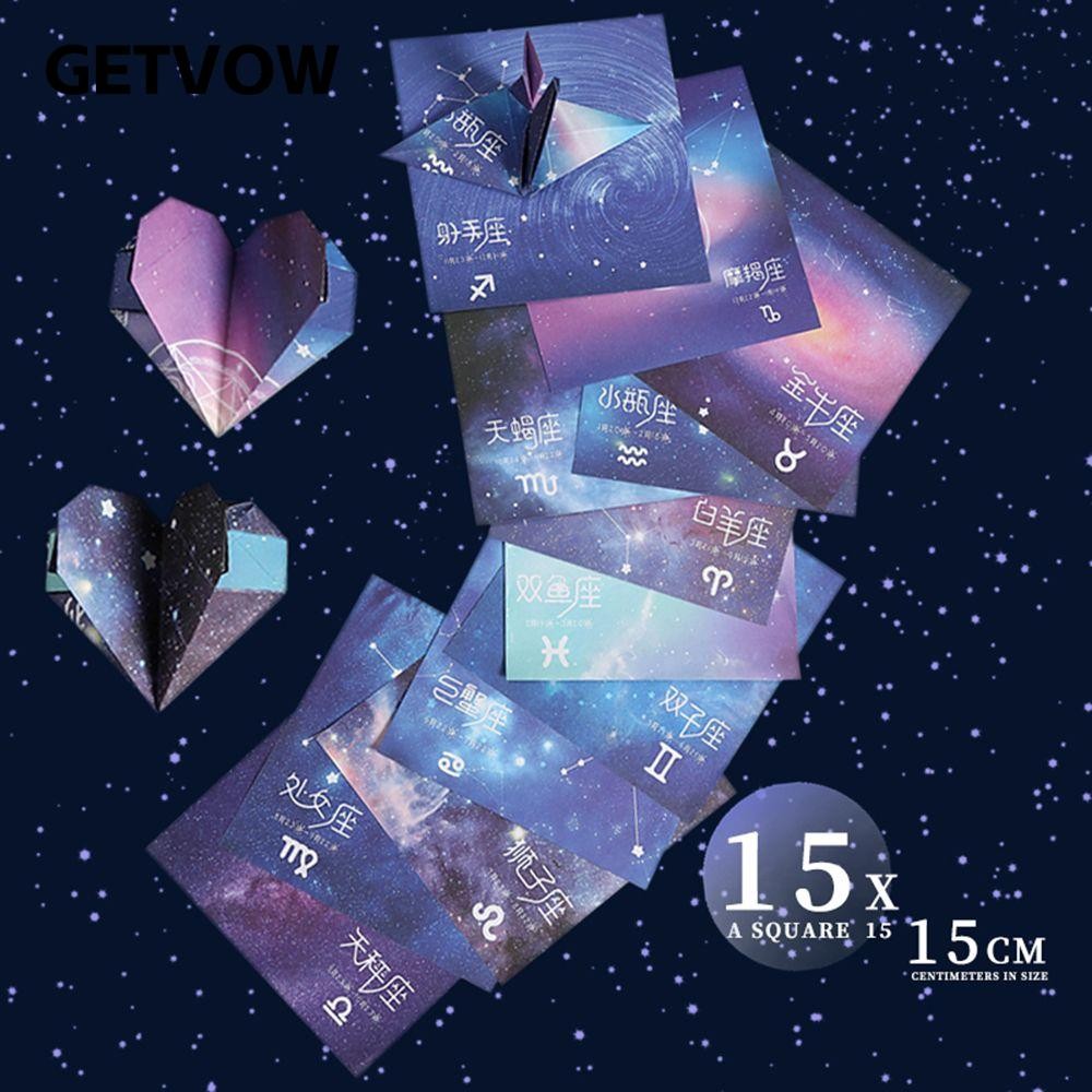 GETVOW Star Paper Fold Craft Handmade DIY Origami Art