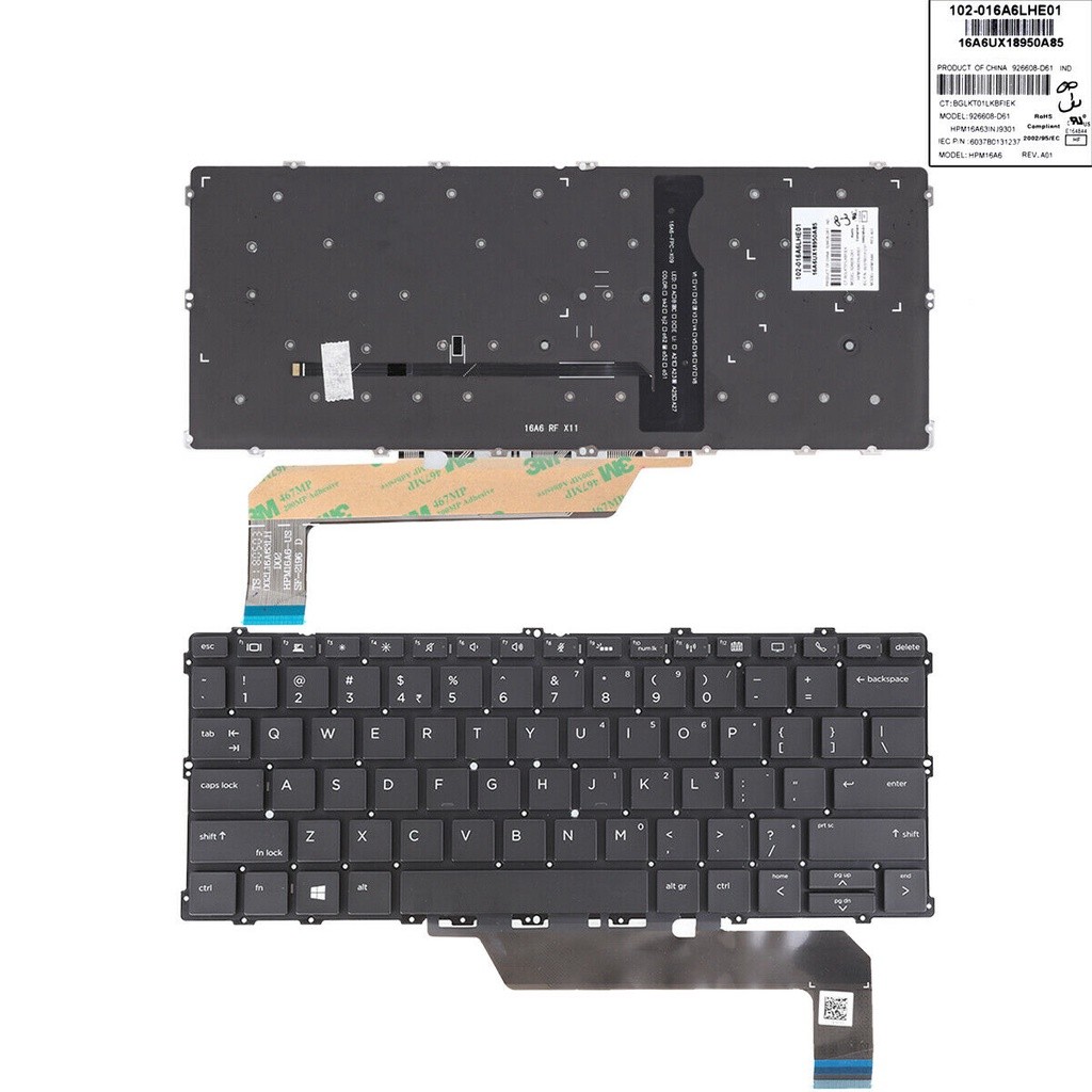Bàn phím laptop HP EliteBook X360 1030 G2
