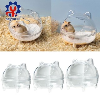 Phòng tắm cát Hamster rộng rãi SADYUELE có tầm nhìn rõ ràng cho chuột lang và chuột lang