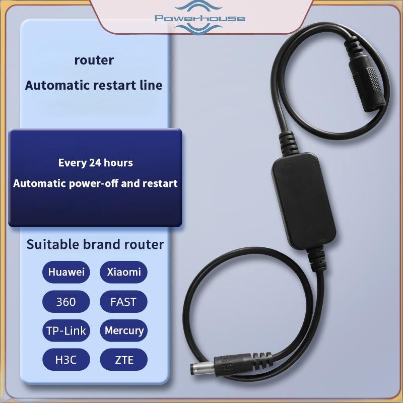 POWER 24H Tự động tắt nguồn Thiết lập lại 5V-15V Rout-er Khởi động lại WiFi Bộ định tuyến Thời gian khởi động lại Mô-đun thời gian.