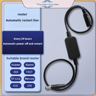 POWER 24H Tự động tắt nguồn Thiết lập lại 5V-15V Rout-er Khởi động lại WiFi Bộ định tuyến Thời gian khởi động lại Mô-đun thời gian.