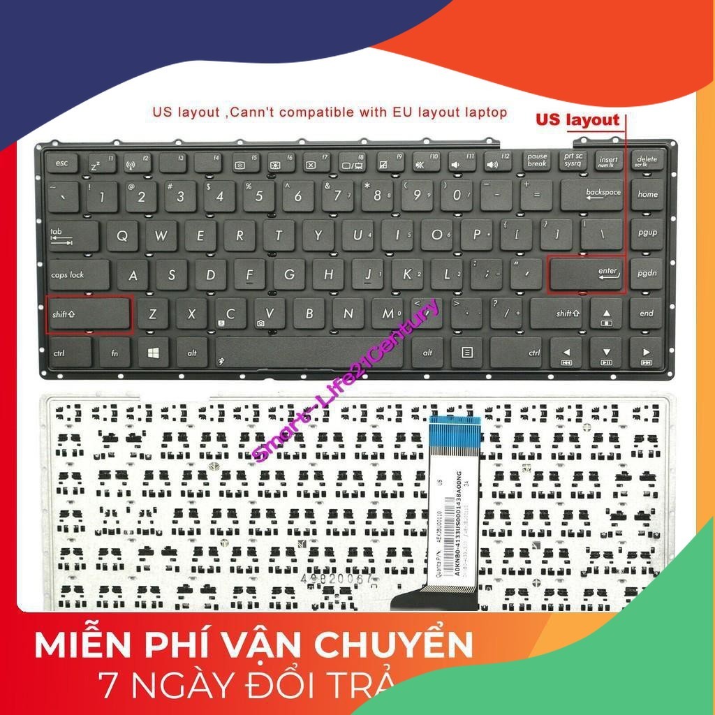 ⚡Bàn phím cho laptop Asus K455L K455LA K455LD K455LN