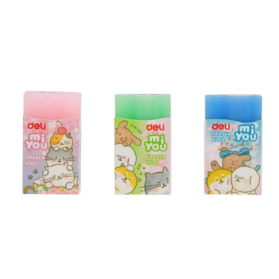 GÔM TẨY BÚT CHÌ DELI MIYOU - H303
