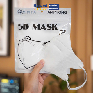 COMBO 300 Khẩu Trang 5D Mask THÁI LAN CAREION 3 Lớp Dày Dặn Lọc Bụi Mịn Chống Lem Son, Khẩu Trang Y Tế