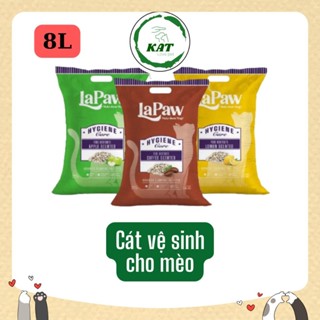 [Bao 8L] Cát vệ sinh cho mèo Lapaw - Nhiều hương vị - Bao 8L - KAT Love Pet