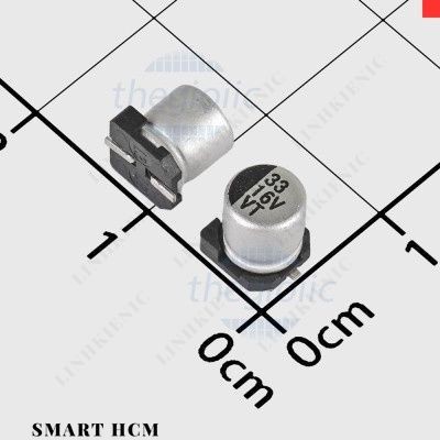 [20 Cái]- Tụ Nhôm SMD 33uF 16V 5x5.4mm Smart. HCM City