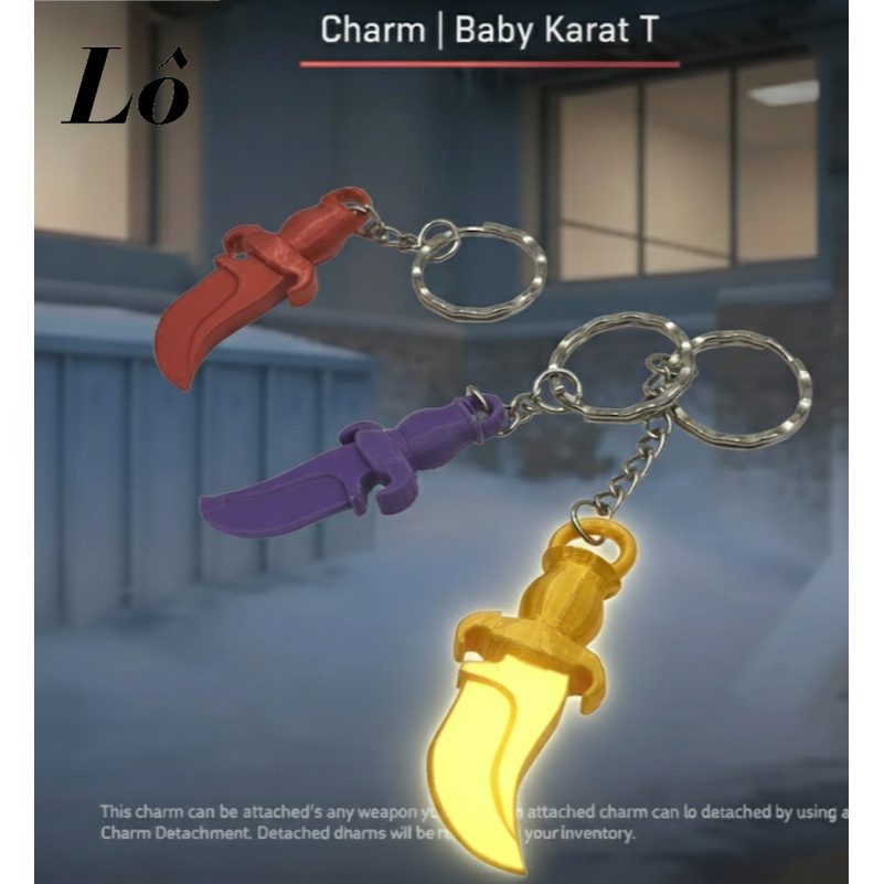 Móc Khoá CS2 Charm Baby Karat