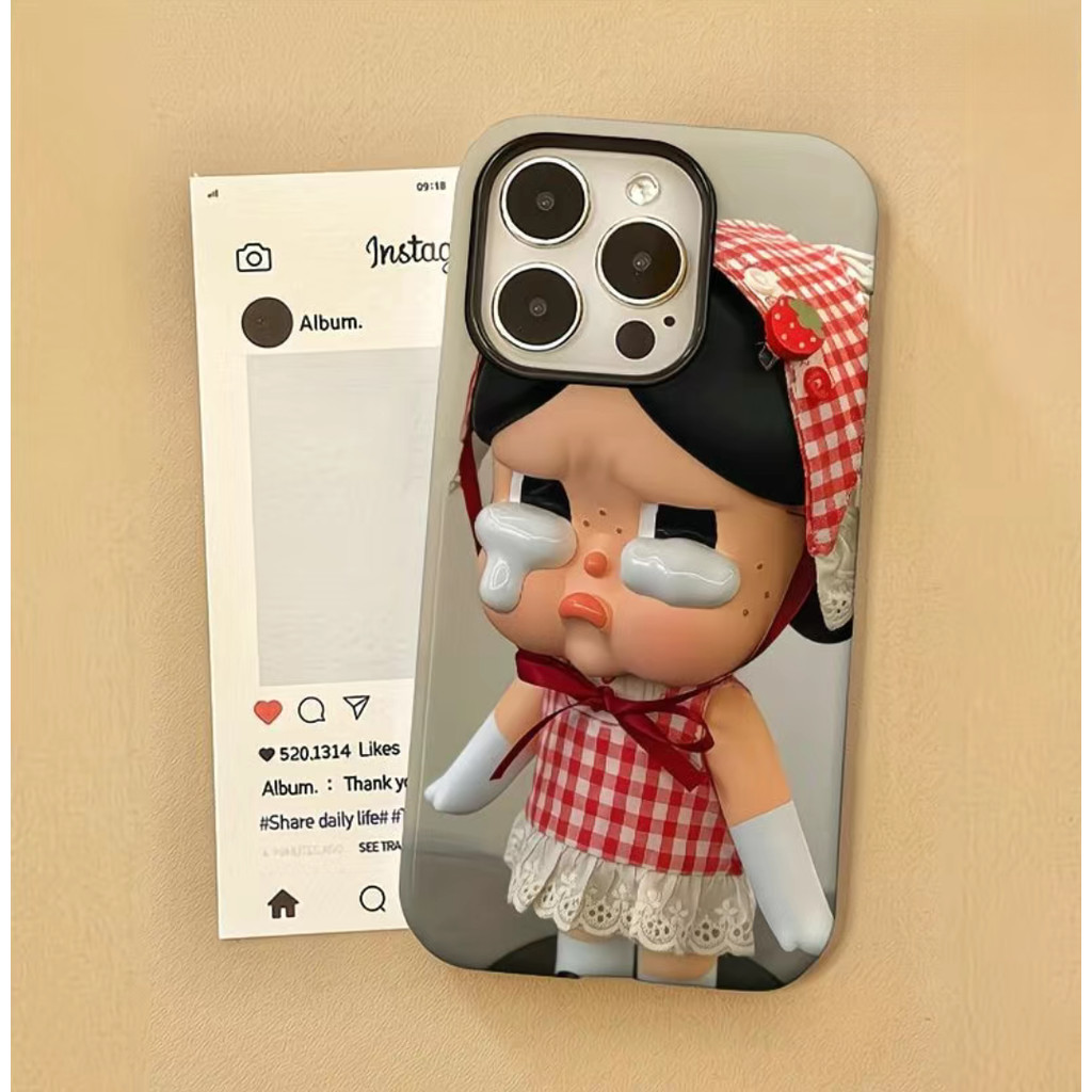 【✨Spot】[Ốp điện thoại Crybaby] ốp lưng iphone 16 pro / Apple 15promax / 14 plus/13 /xs/xr, chống sốc