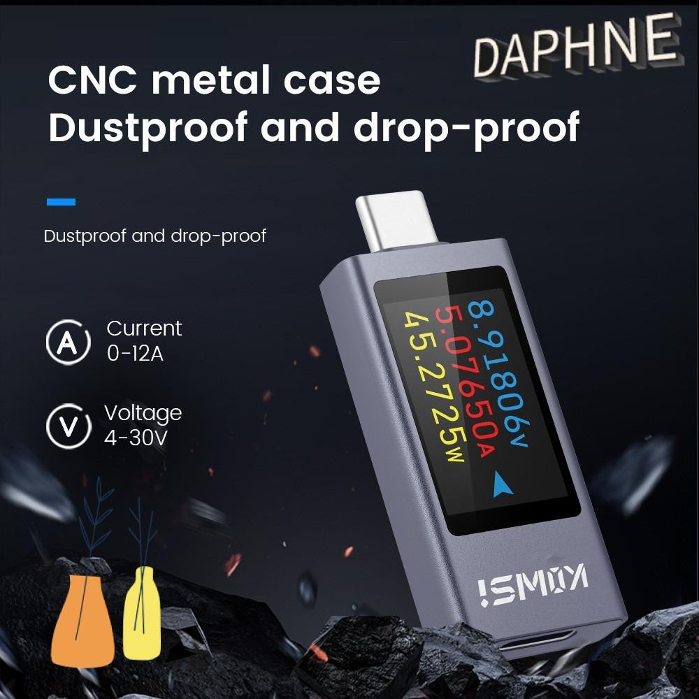 Màn hình hiện tại và điện áp DAPHS, Máy kiểm tra đồng hồ đo công suất KWS-2303C DC 4-30V 0-12A, Dung