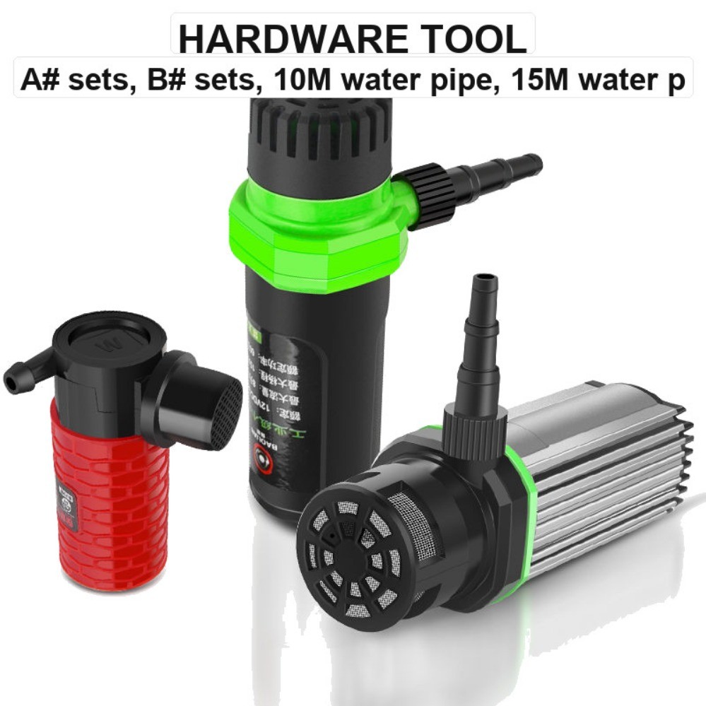 [888] Máy Bơm Nước Chìm Mini 12V DC 5-15M Nâng Cho Bể Cá Bể Cá Ao Đài Phun Nước Rửa Xe Cấp Công Nghi