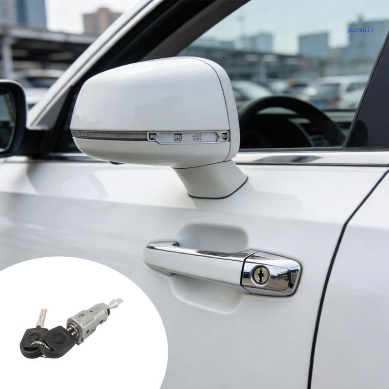 Car Door Lock Cylinder for Vehicle 107837167BA Replacement Part Lock Cylinder