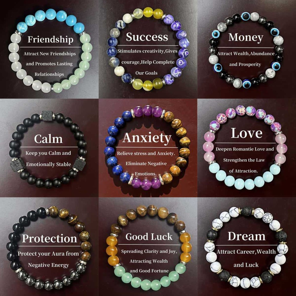 Elemental bracelets in stock tb Bracelet model direct supply three-stone bracelet9tt Amethyst and Se