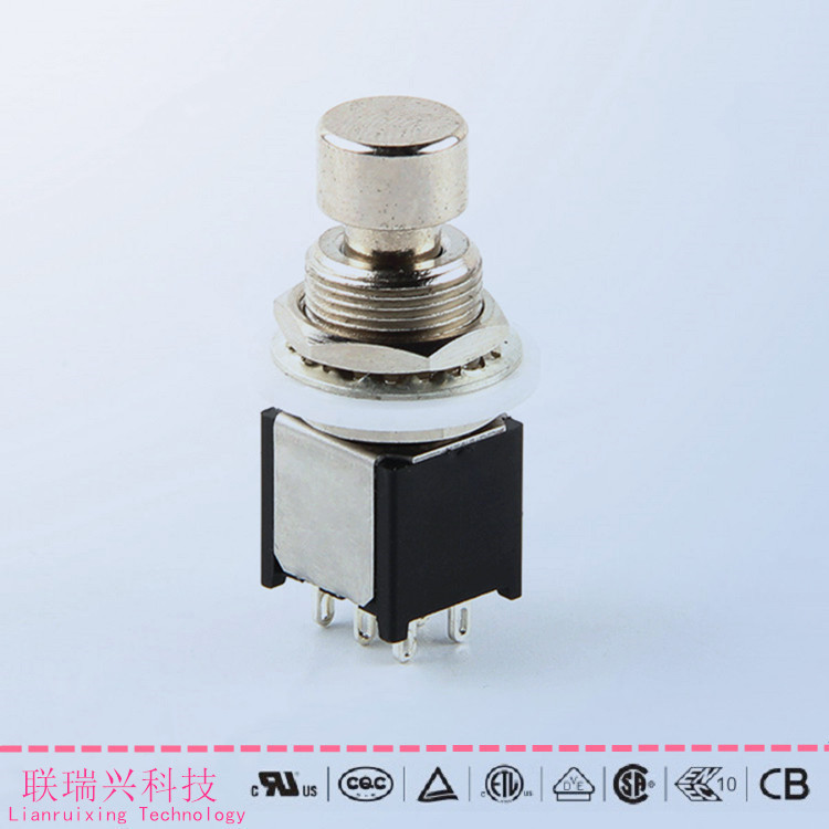 Công Tắc Chân Đàn Guitar Nhạc Cụ Hiệu Ứng Switch-Steping Nail-Foot Nail Push Button Switch 6-Foot Lo