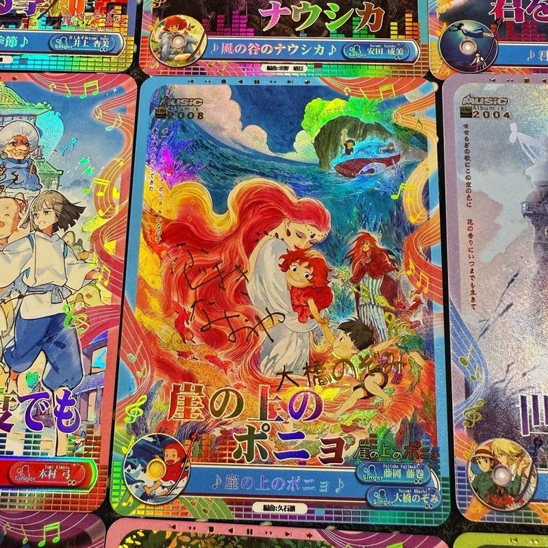 【Fast shipping】blind box ghibli ghibli postcard ghibli decor Mô hình tượng hộp mù