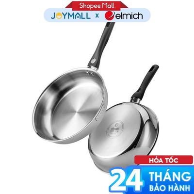 Chảo Inox Nguyên Khối Elmich Basic EL-2840IN EL-2842IN Hàng Chính Hãng, Bắt Từ Nhanh - JoyMall