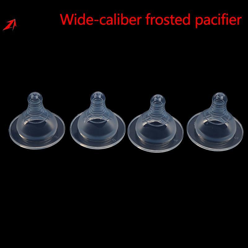 JETTING Núm vú giả silicon mềm linh hoạt Núm vú giả Baby Wide Calibre Matte Núm vú giả mới J