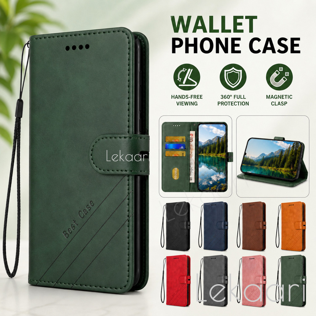 Ốp Lật Cho Itel City 200 100 A200 S26 S25 S23 S18 S16 Power 70 P70 P70 P38 S17 Pro Plus Siêu Từ Bao 
