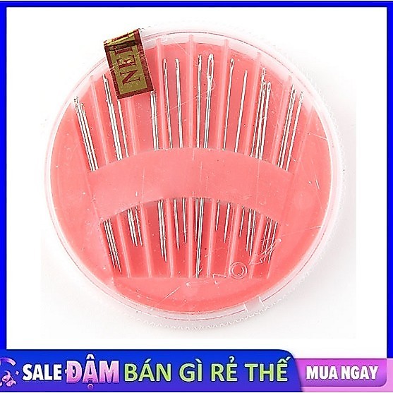 COMBO 10 Bộ 24 Kim May Vá Quần Áo Kim Chỉ May Đồ Tiện Lợi Dụng Cụ May Vá Kim Chỉ May Đồ #