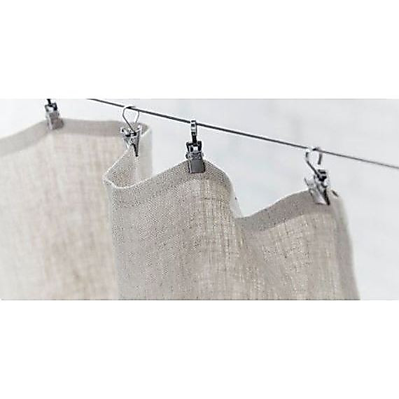 [DEAL TỐT] Rèm Canvas Trơn Tặng Kèm Khoen Kẹp