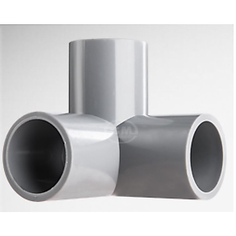 Co 3 nhánh, co góc 3 hướng PVC phi 21,27,34  Hàng Việt Nam chất lượng cao