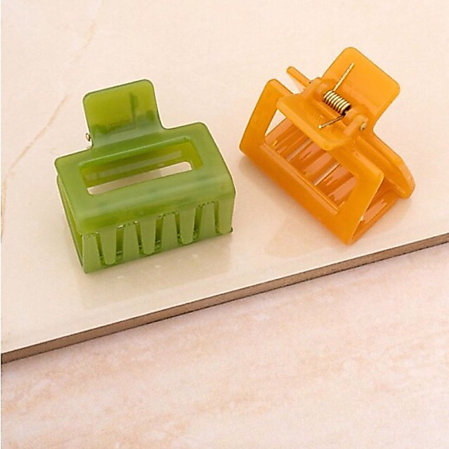 Kẹp tóc Ettika GABRIELLA HAIR CLAW SET (Green & Orange Acrylic)