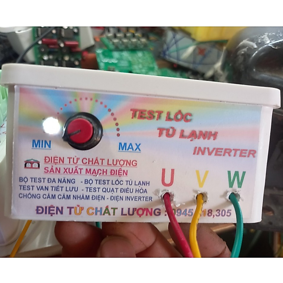 Test lốc tủ lạnh . Bộ test block tủ lạnh inverter