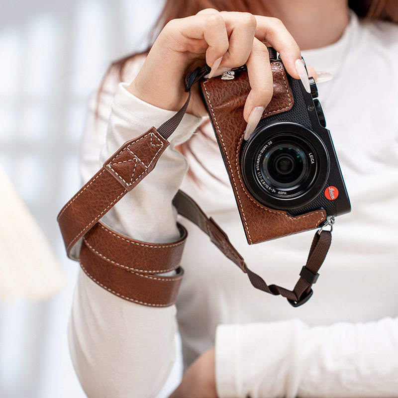 Thích hợp cho túi đựng máy ảnh Leica dlux8 Tay cầm Leica dlux8 Vỏ bảo vệ đeo chéo DLUX8 Phụ kiện đế 