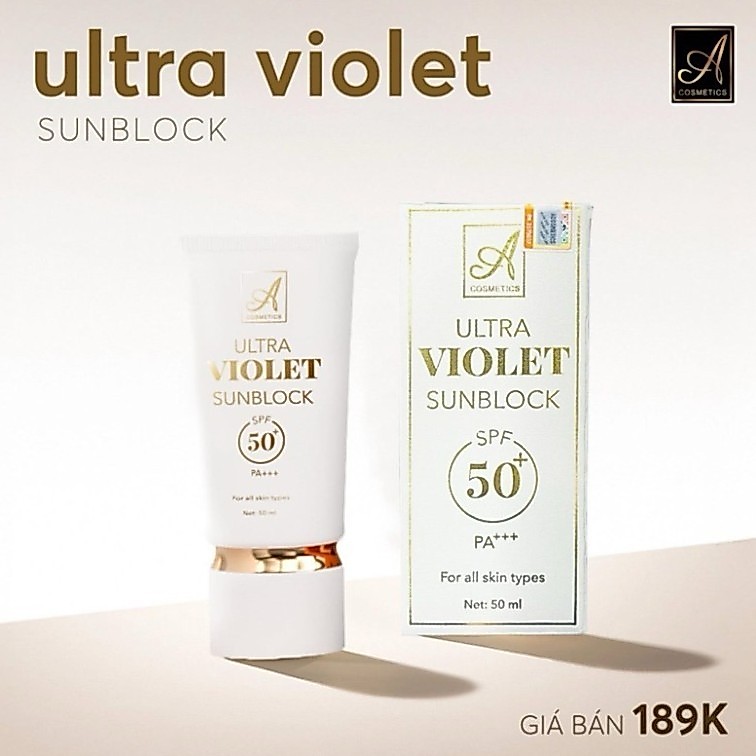 Kem Chống Nắng Acosmetics Phương Anh Ultra Violet Chính Hãng 50ML - shop