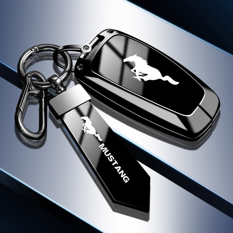 Thích hợp cho Ford Mustang Key Cover Ford Electric Mustang Ford Car Key Protection Case Bag Buckle